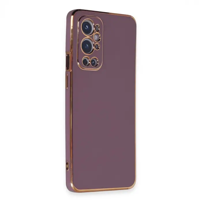One Plus 9 Pro Kılıf Volet Silikon - Mor