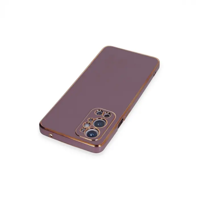 One Plus 9 Pro Kılıf Volet Silikon - Mor