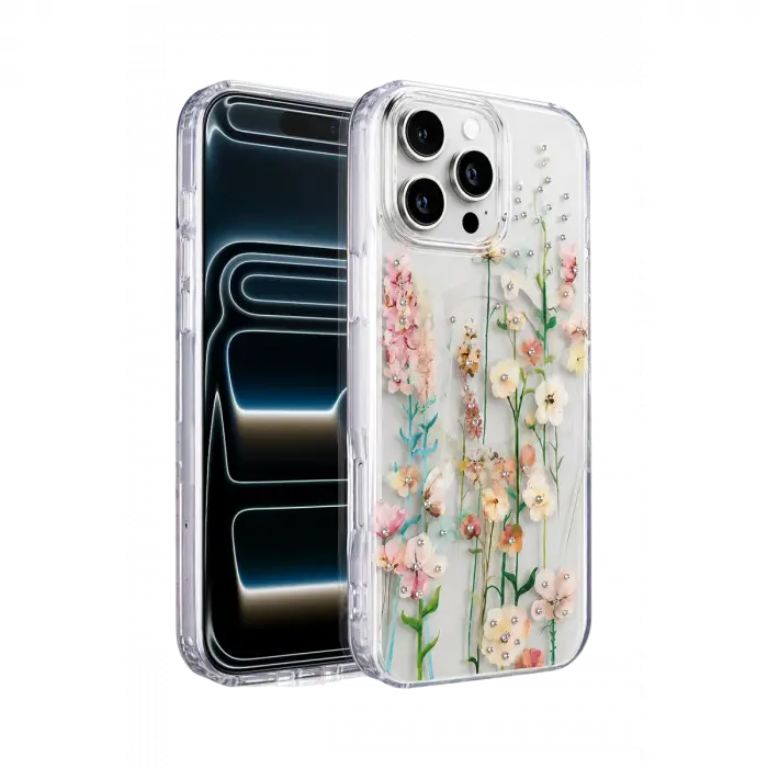 Onegif Apple İphone 16 Pro Max Desina Magsafe Kapak - Desen 1