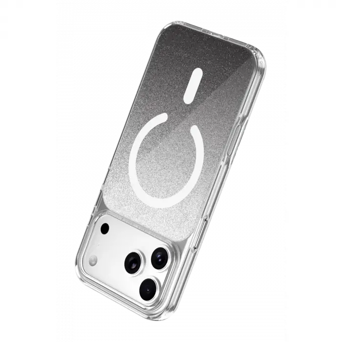 Onegif Apple İphone 17 Pro Max Sora Simli Magsafe Kapak - Siyah