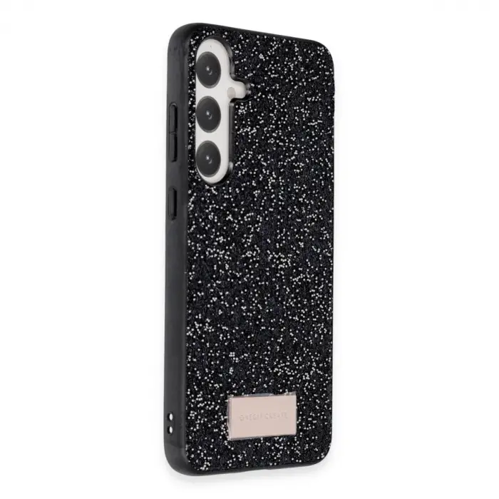 Onegif Samsung Galaxy A25 5g Bright Simli Kapak - Siyah