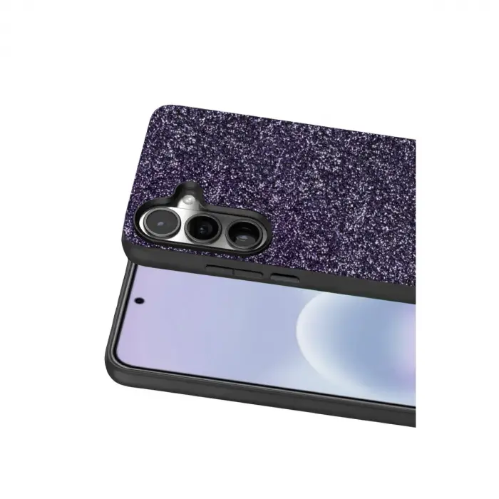 Onegif Samsung Galaxy A37 5g Bright Simli Kapak - Derin Mor