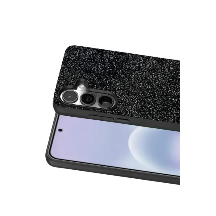 Onegif Samsung Galaxy A37 5g Bright Simli Kapak - Siyah