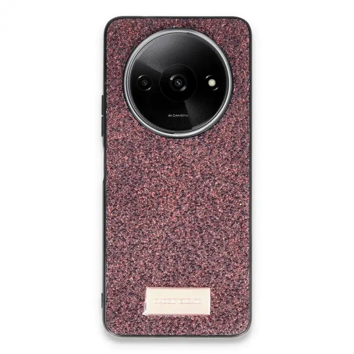 Onegif Xiaomi Redmi A3 4g Bright Simli Kapak - Derin Mor