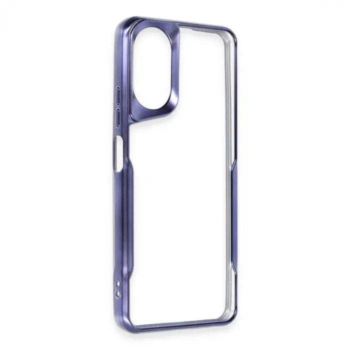 Oppo A38 Kılıf Boyi Silikon Kapak - Lacivert