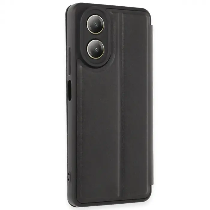 Oppo A38 Kılıf Flip Cover - Siyah