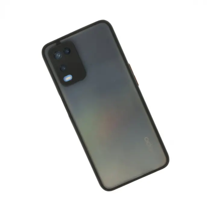 Oppo A54 4g Kılıf Montreal Silikon Kapak - Siyah