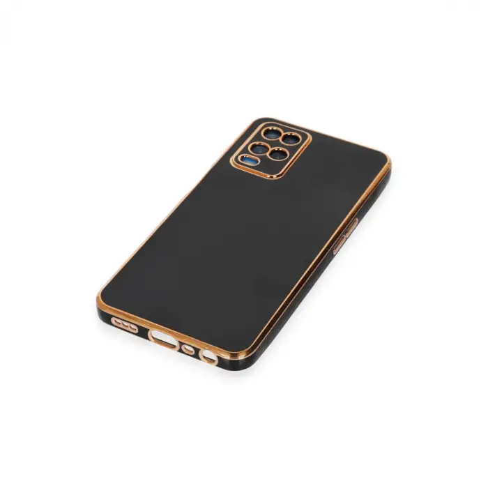 Oppo A54 4g Kılıf Volet Silikon - Siyah