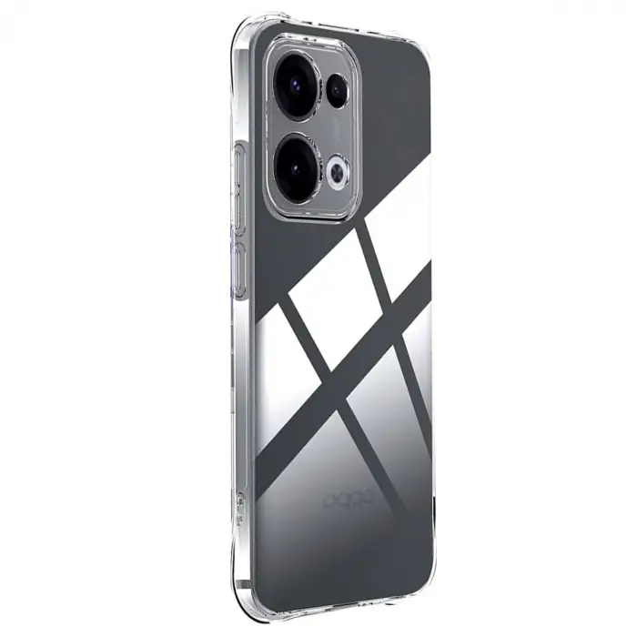 Oppo A6 Pro 4g Lüx Şeffaf Silikon - Şeffaf