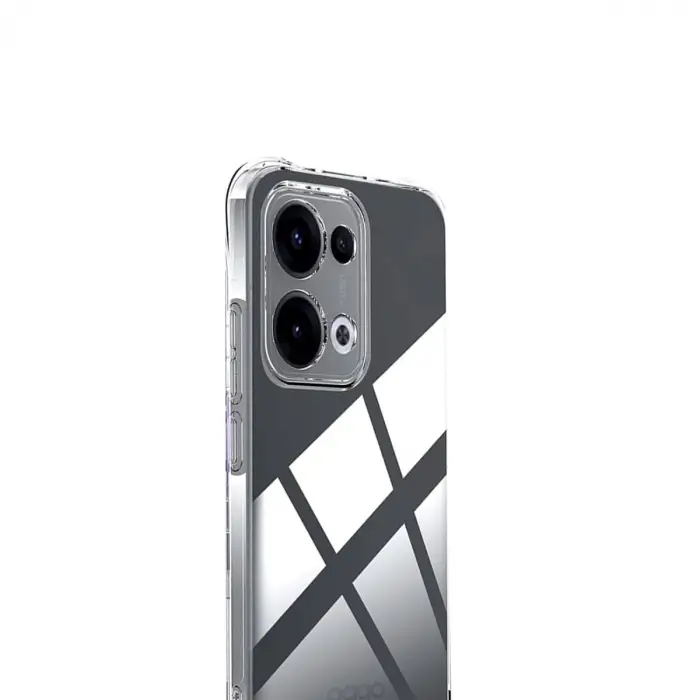 Oppo A6 Pro 4g Lüx Şeffaf Silikon - Şeffaf