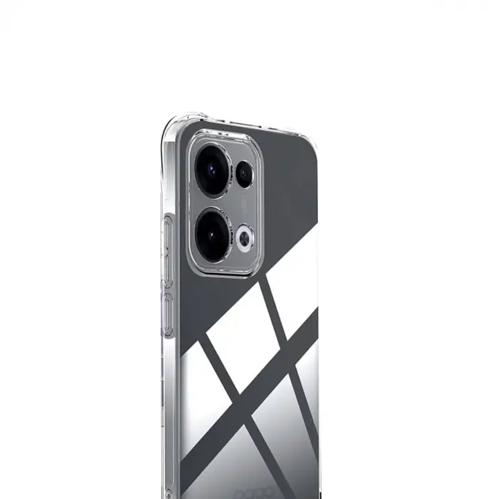 Oppo A6 Pro 4g Lüx Şeffaf Silikon - Şeffaf