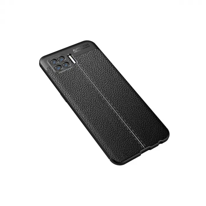 Oppo A73 Kılıf Auto Focus Kapak - Siyah