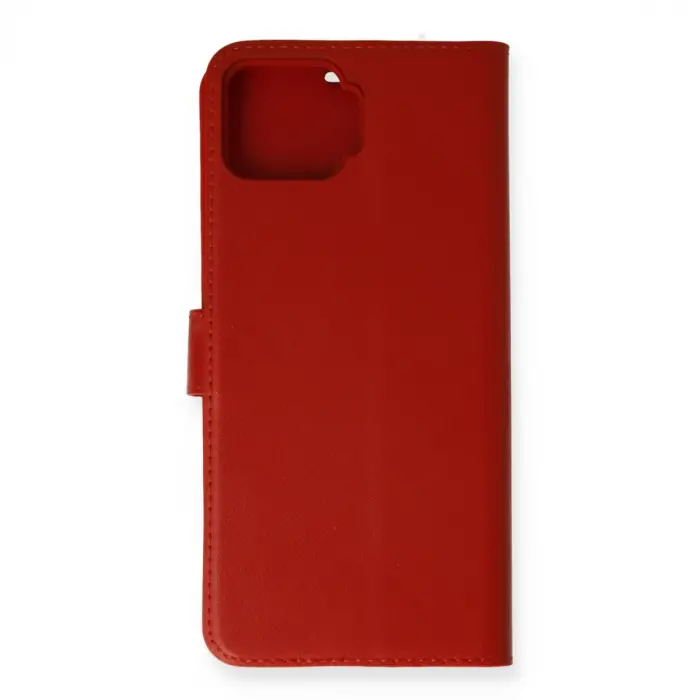 Oppo A73 Kılıf Trend S Plus Kapaklı Kılıf - Kırmızı