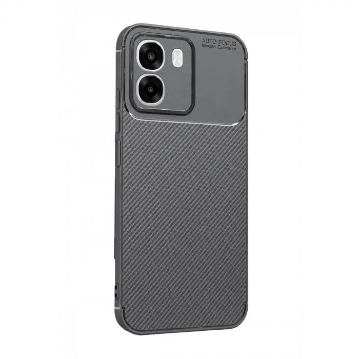 Oppo Oppo A6t 5g Auto Focus Karbon Kapak - Gri