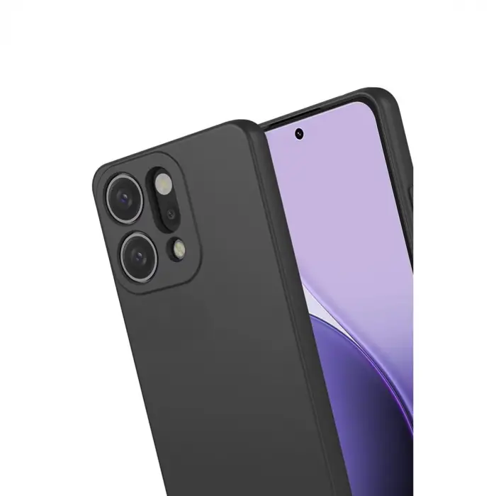 Oppo Reno 14 First Silikon - Siyah