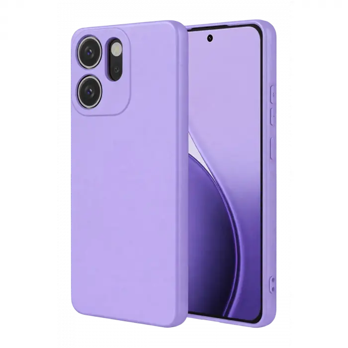Oppo Reno 14f First Silikon - Lila