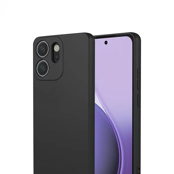 Oppo Reno 14f First Silikon - Siyah