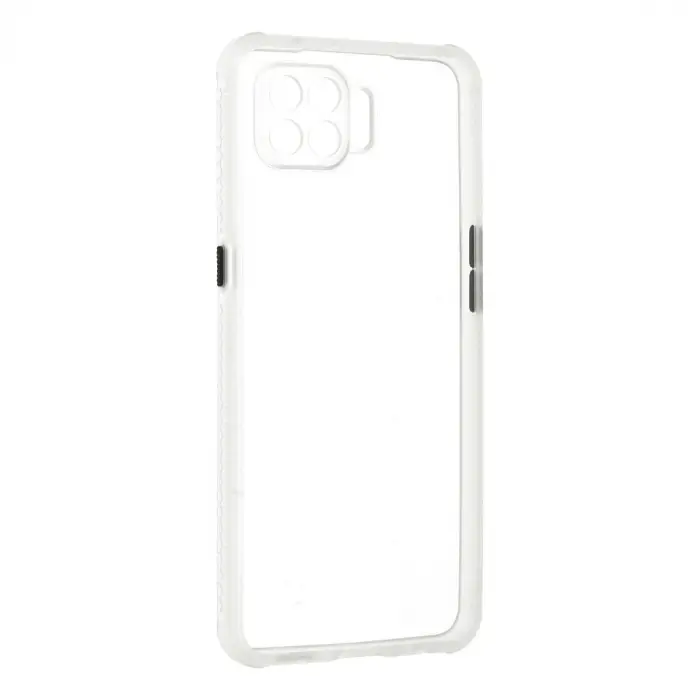 Oppo Reno 4 Lite Kılıf Miami Şeffaf Silikon - Şeffaf