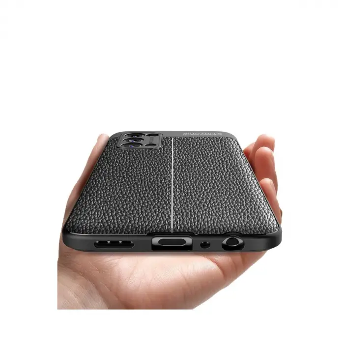 Oppo Reno 5 Kılıf Auto Focus Kapak - Siyah
