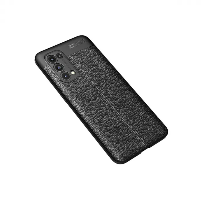 Oppo Reno 5 Pro Kılıf Auto Focus Kapak - Siyah