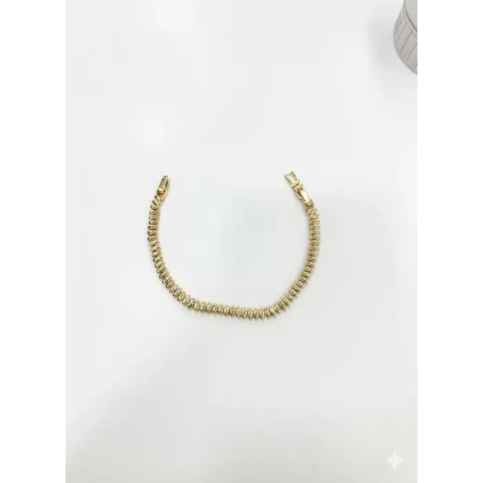 Oval Sıralı Cm Bileklik