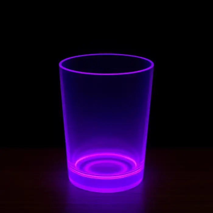 Partyglow Neon Mor Bardak 8.5 X 10.5 Cm