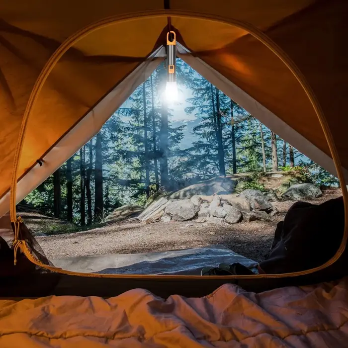 PS-305 Şarjlı Göstergeli Askılı Zoomlu Tamirci El Feneri