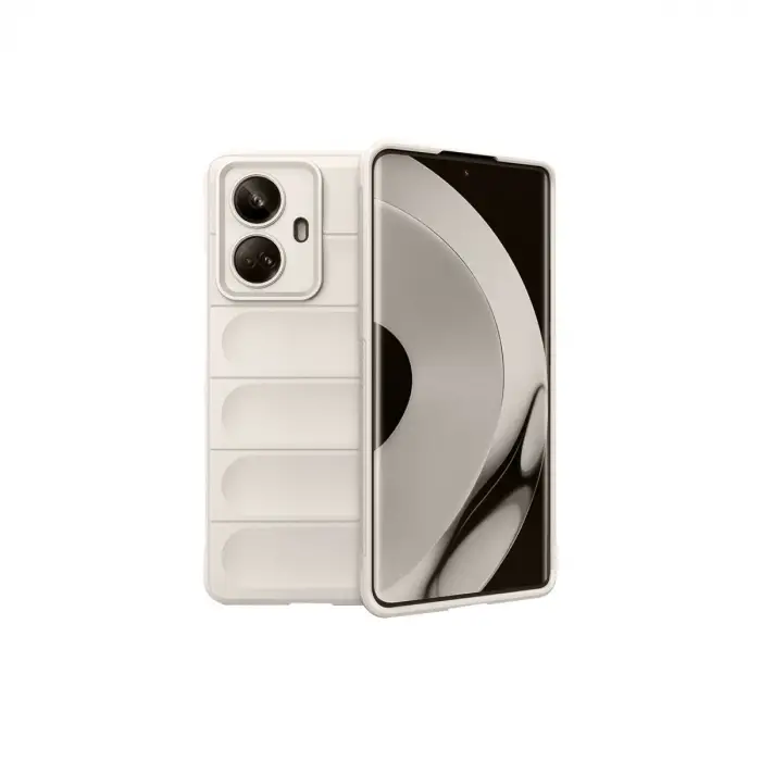 Realme 10 Pro 5g Kılıf Optimum Silikon - Krem