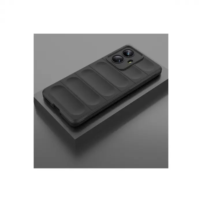 Realme 10 Pro 5g Kılıf Optimum Silikon - Siyah