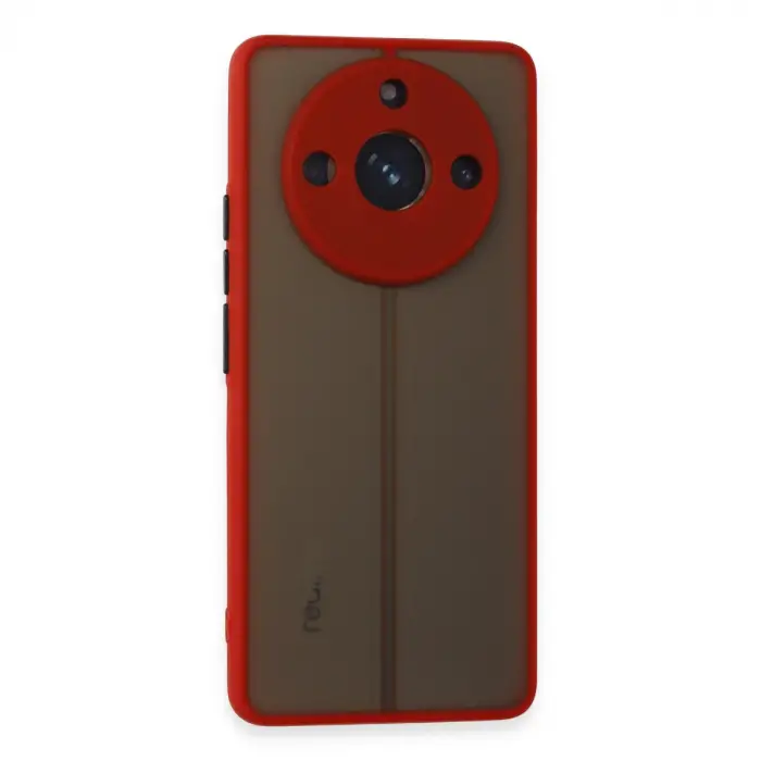 Realme 11 Pro Kılıf Montreal Silikon Kapak - Kırmızı
