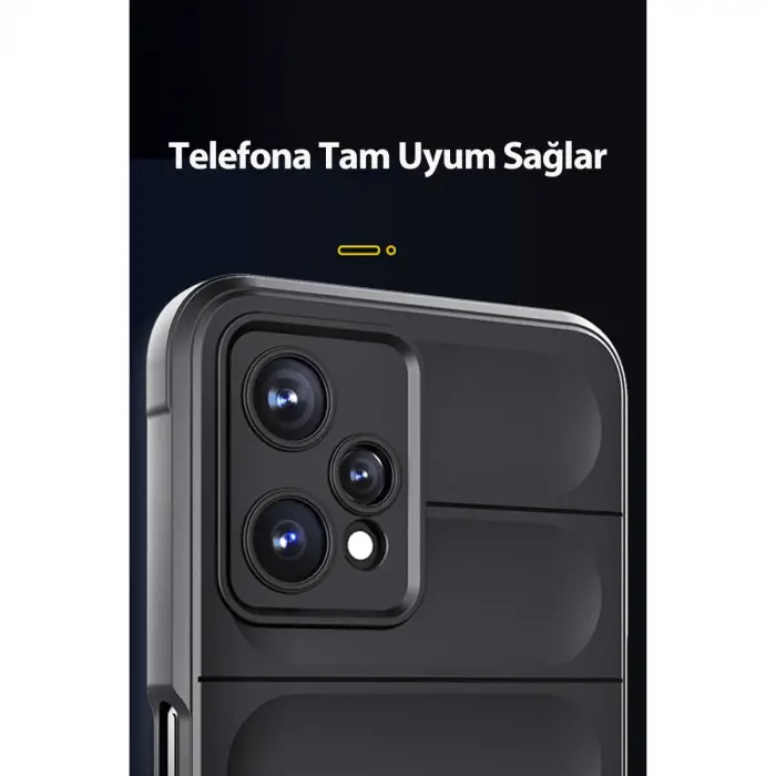 Realme 9 Pro 5g Kılıf Optimum Silikon - Krem