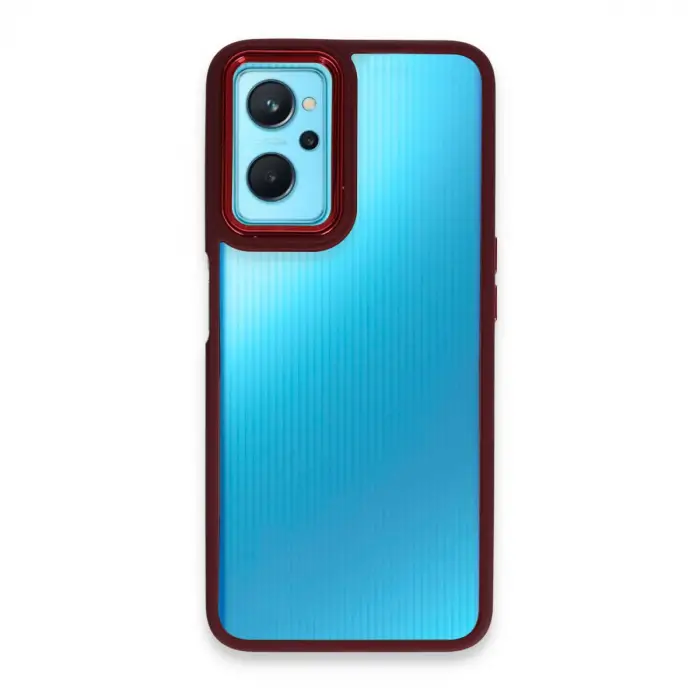 Realme 9i 4g Kılıf Dora Kapak - Kırmızı