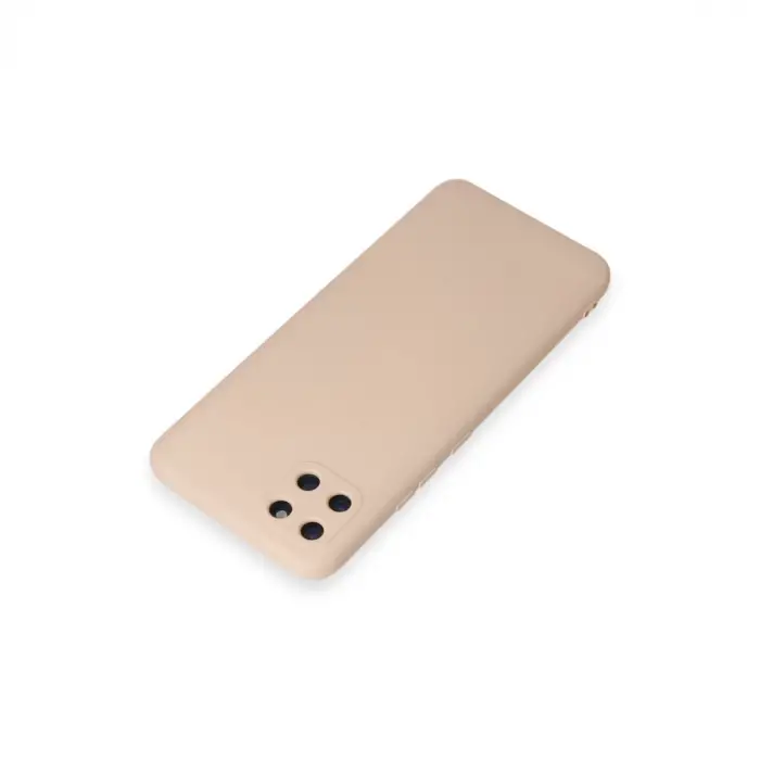 Realme C11 Kılıf Nano İçi Kadife Silikon - Pudra