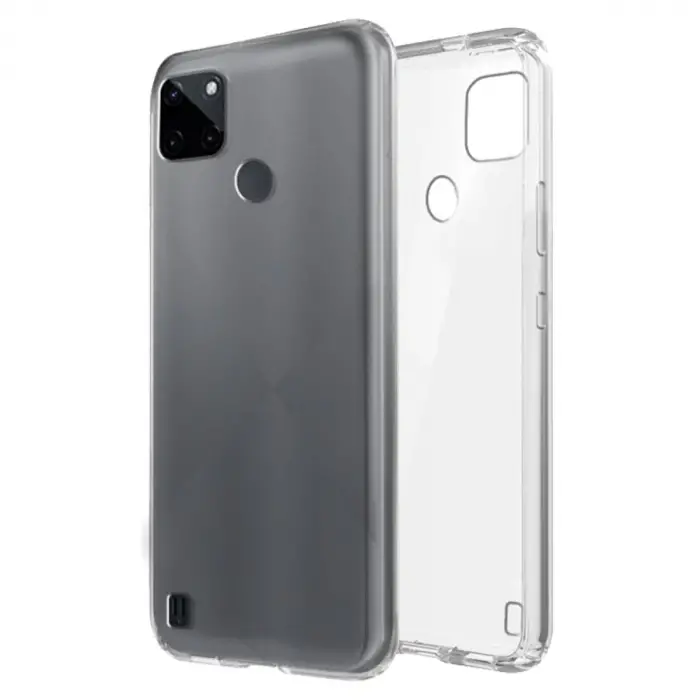 Realme C25y Kılıf Lüx Şeffaf Silikon