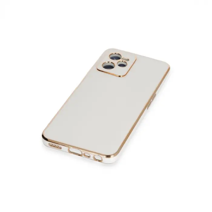 Realme C35 Kılıf Volet Silikon - Beyaz