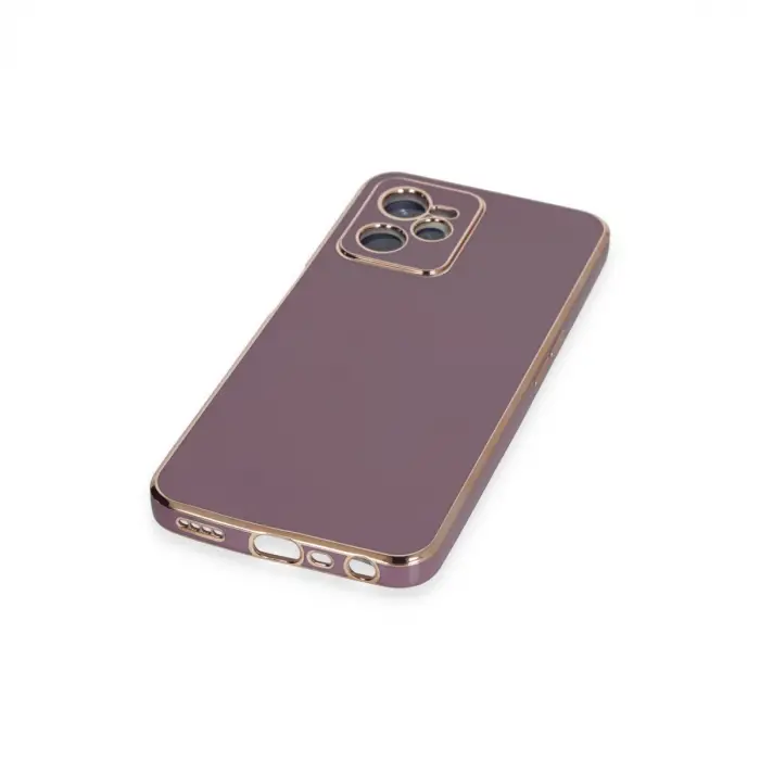 Realme C35 Kılıf Volet Silikon - Mor