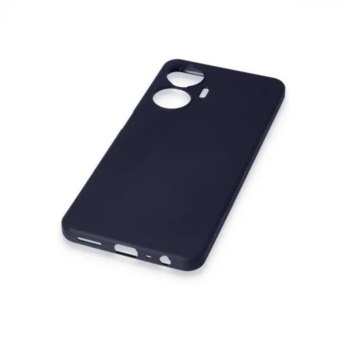 Realme C55 Kılıf First Silikon - Lacivert