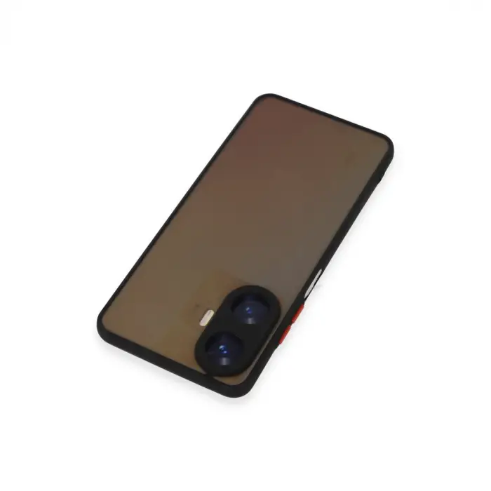 Realme C55 Kılıf Montreal Silikon Kapak - Siyah