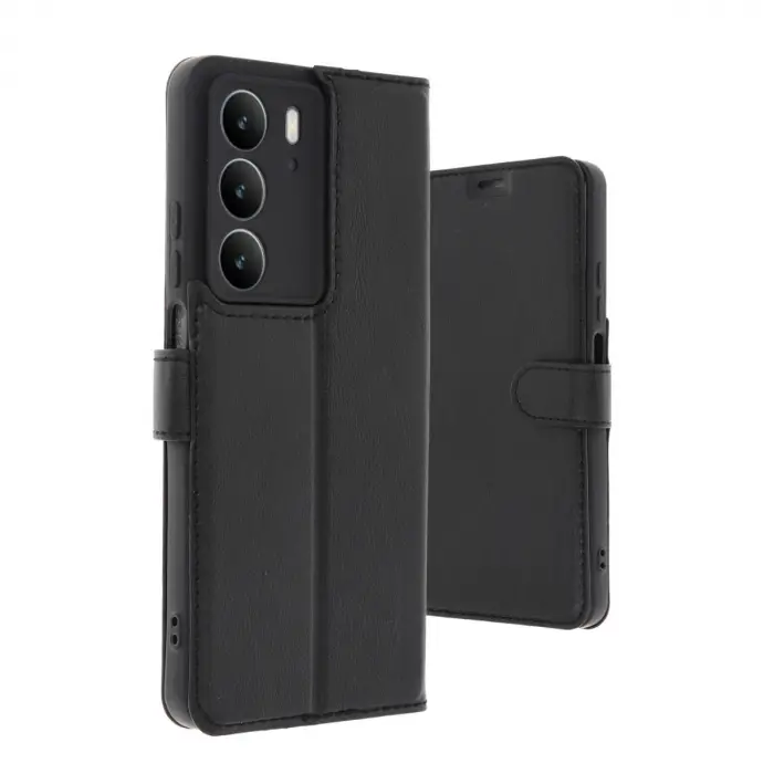 Realme C75 4g Trend S Plus Kapaklı Kılıf - Siyah