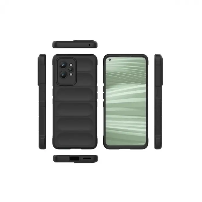 Realme Gt2 Pro 5g Kılıf Optimum Silikon - Siyah