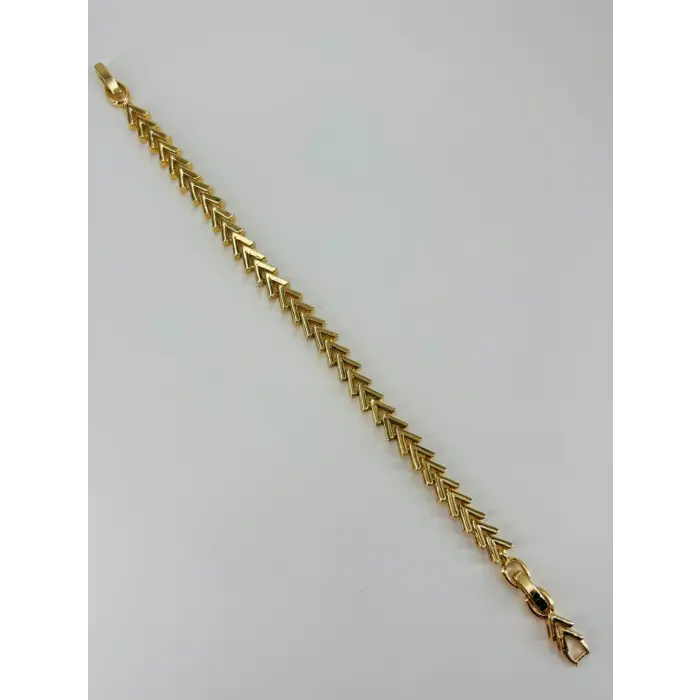 Renk  Pirinç Cm Bileklik 17+2 Cm  - Kbl0493