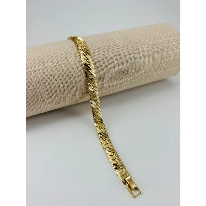 Renk  Pirinç Cm Bileklik 17+2 Cm  - Kbl0496
