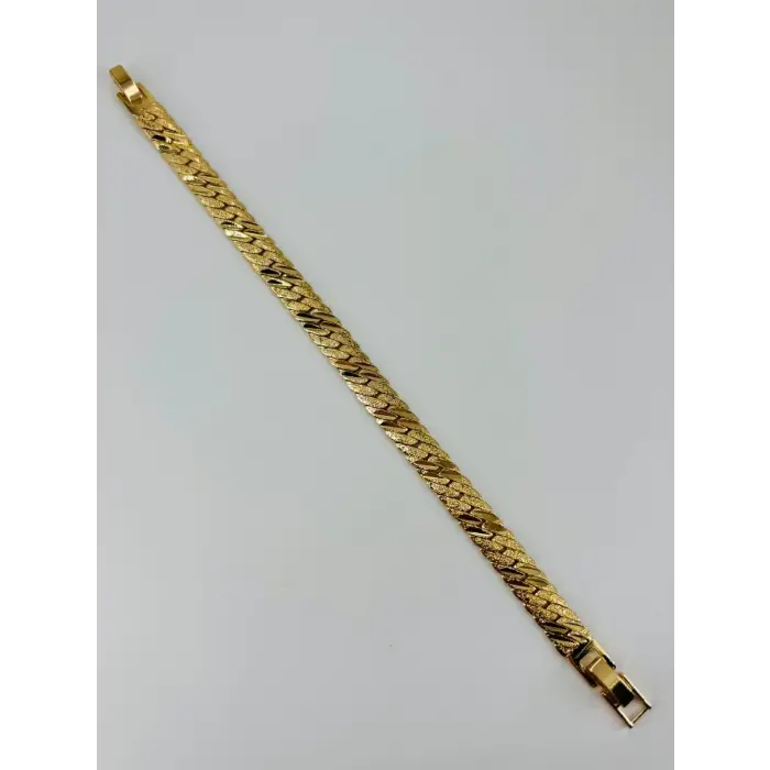 Renk  Pirinç Cm Bileklik 17+2 Cm  - Kbl0496