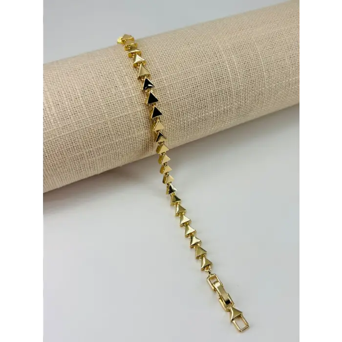 Renk  Pirinç Cm Bileklik 17+2 Cm  - Kbl0499