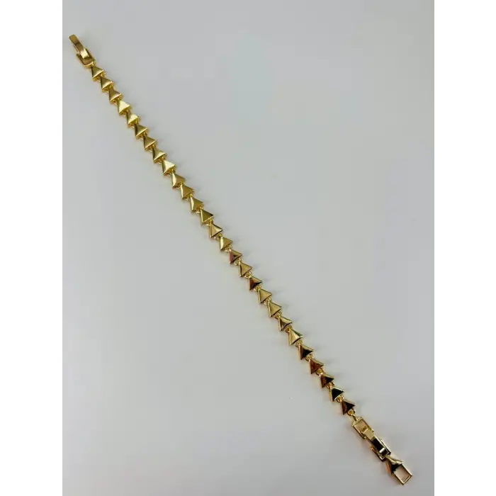 Renk  Pirinç Cm Bileklik 17+2 Cm  - Kbl0499