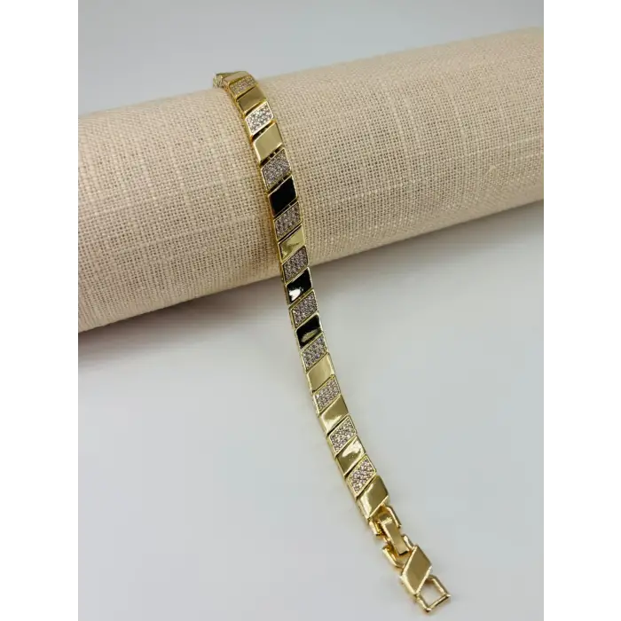 Renk  Pirinç Cm Bileklik 17+2 Cm  - Kbl0514