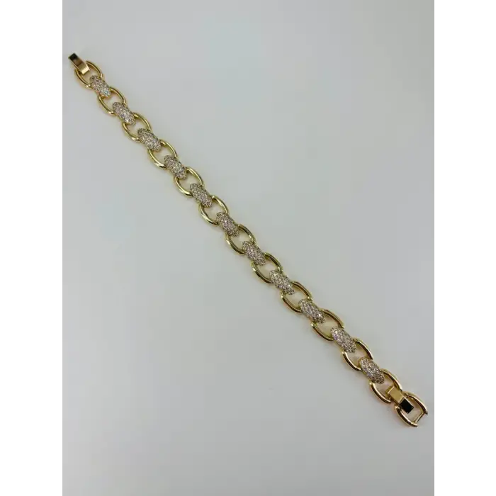 Renk  Pirinç Cm Bileklik 17+2 Cm  - Kbl0517