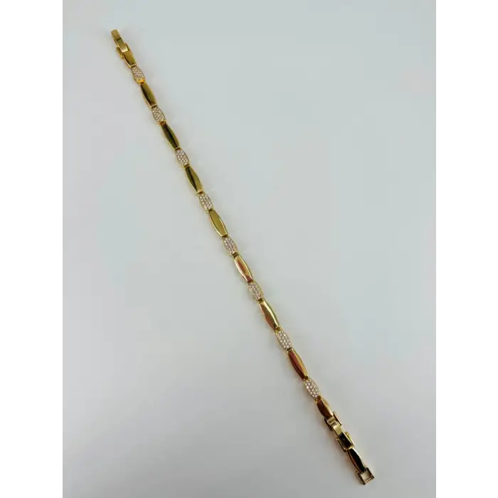 Renk  Pirinç Cm Bileklik 17+2 Cm  - Kbl0519
