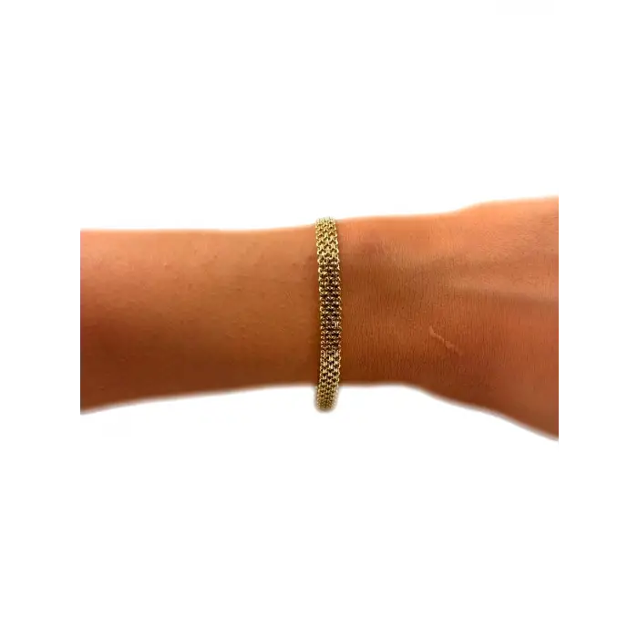 Renk  Pirinç Cm Bileklik 17+4 Cm  - Kbl0470