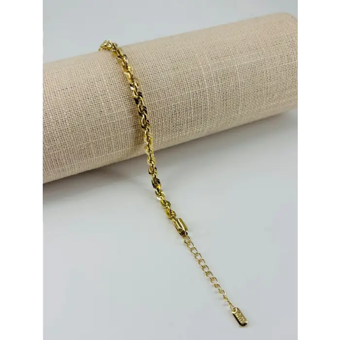 Renk  Pirinç Cm Bileklik 17+4 Cm  - Kbl0498